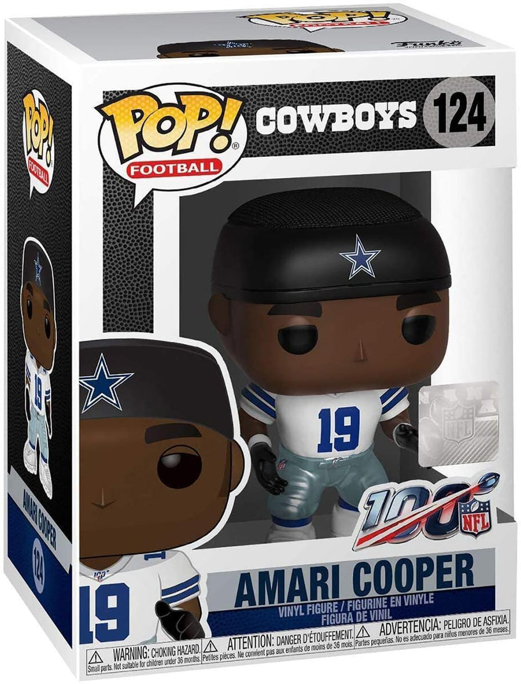 Pop NFL Dallas Cowboys Amari Cooper Vinyl Figure #124