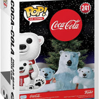 Pop Coca-Cola Coca-Cola Polar Bear with Cub Vinyl Figure #241