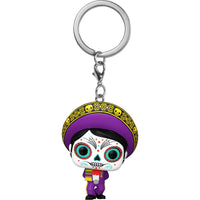 Pocket Pop Dia de los Muertos El Catrin Key Chain