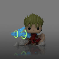 Pop Deluxe Trigun VASH with Angel Arm GITD Vinyl Figure #1560