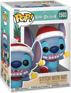 Pop Disney Lilo & Stitch Stitch with Hat Vinyl Figure #1503