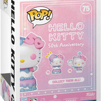 Pop Sanrio Hello Kitty 50th Anniversary Hello Kitty in Cake Vinyl Figure #75