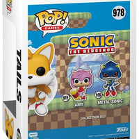 Pop Sonic the Hedgehog Flying Tails Vinyl Figure Specialty Series #978