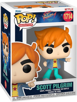 Pop Scott Pilgrim Takes Off Scott Pilgrim Vinyl Figure #1714