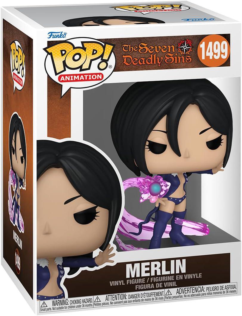 Pop Seven Deadly Sins Merlin Vinyl Figure #1499