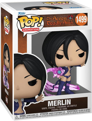 Pop Seven Deadly Sins Merlin Vinyl Figure #1499