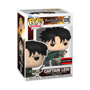 Pop Attack on Titan Captain Levi Vinyl Figure AAA Anime Exclusive #1315