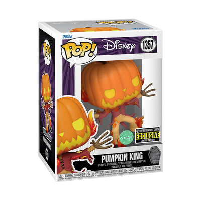 Pop Disney NBC 30th Anniversary Pumpkin King Scented Vinyl Figure EE Exclusive #1357