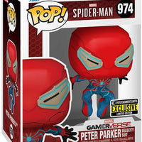 Pop Marvel Spider-Man 2 Peter Parker Velocity Suit Vinyl Figure EE Exclusive #974