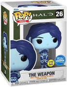 Pop Halo Infinite the Weapon Glow in the Dark Vinyl Figure Funko Exclusive #26