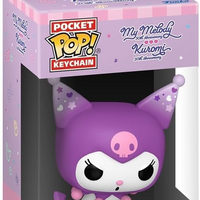 Pocket Pop Kuromi 20th Anniversary My Melody 50th Anniversary Kuromi Vinyl Keychain