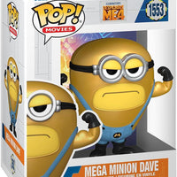 Pop Despicable Me 4 Mega Minion Dave Vinyl Figure #1553