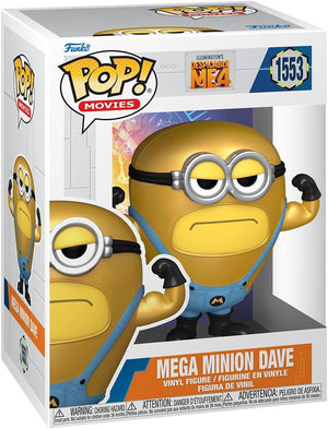 Pop Despicable Me 4 Mega Minion Dave Vinyl Figure #1553