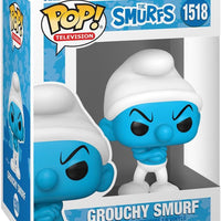 Pop Smurfs Grouchy Smurf Vinyl Figure #1518