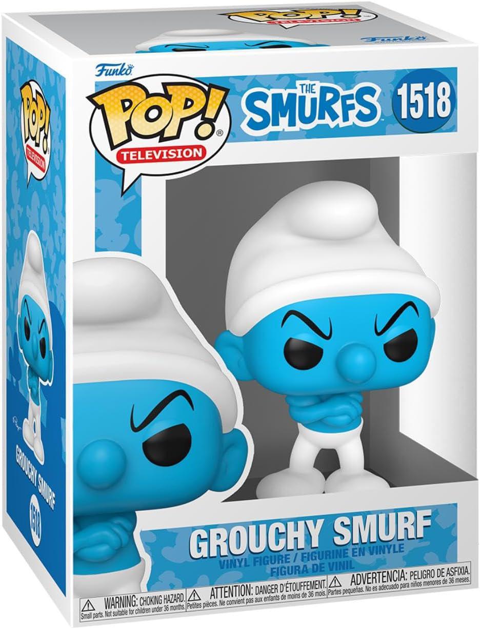 Pop Smurfs Grouchy Smurf Vinyl Figure #1518