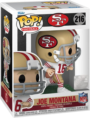 Pop NFL Legends San Francisco Joe Montana Away Vinyl Figure #216