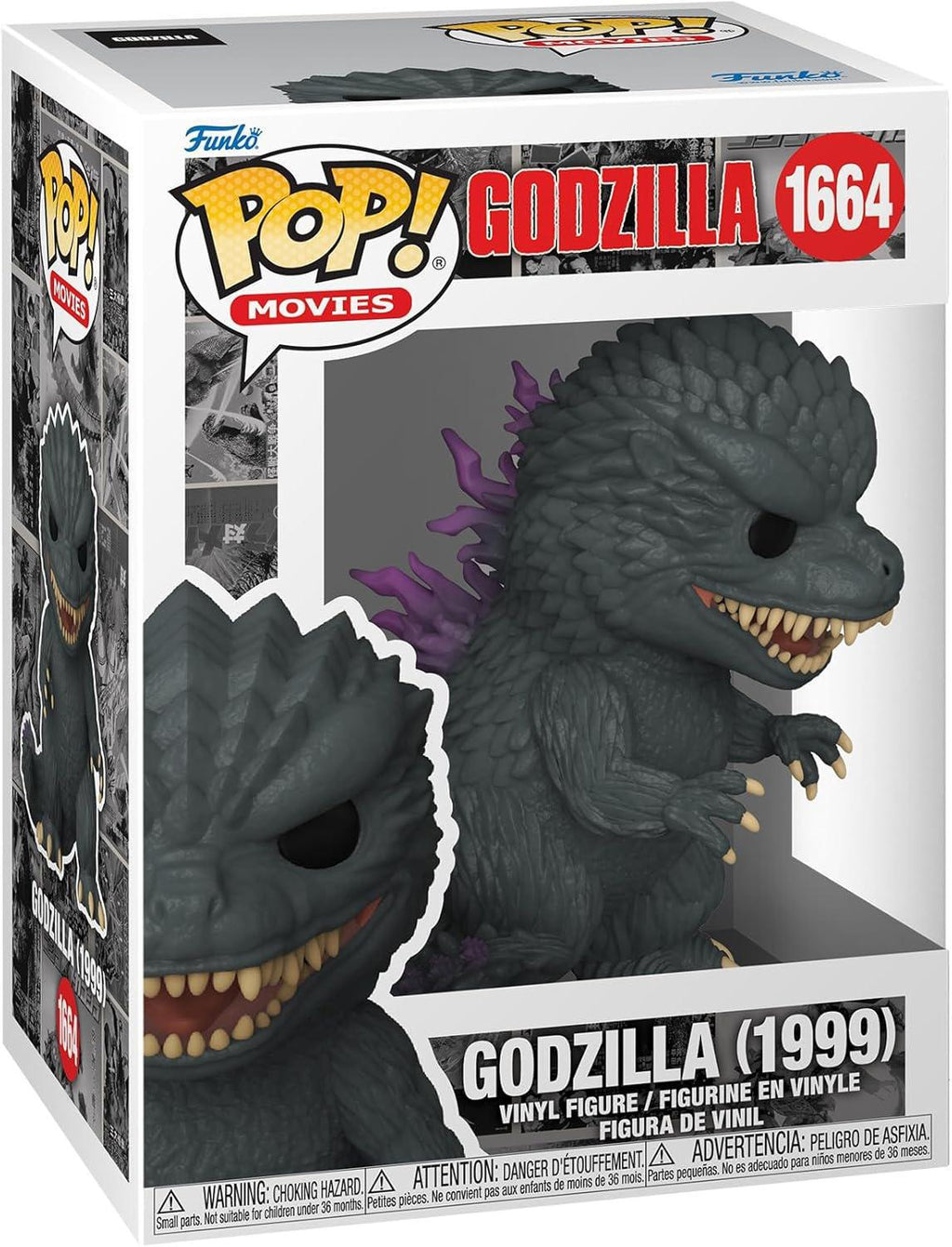 Pop Godzilla 70th Anniversary Godzilla 1999 Vinyl Figure #1664