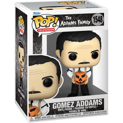 Pop Addams Family Gomez Addams with Pumpkin Vinyl Figure #1548