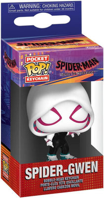 Pocket Pop Spider-Man Across the Spider-Verse Spider-Gwen Keychain