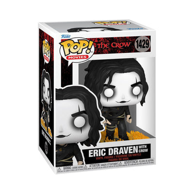 Pop the Crow Eric Draven with Crow Vinyl Figure #1429