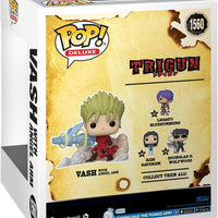 Pop Deluxe Trigun VASH with Angel Arm GITD Vinyl Figure #1560