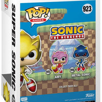 Pop Sonic the Hedgehog Super Sonic Vinyl Figure AAA Anime Exclusive #923