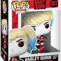 Pop Harley Quinn Harley Quinn with Bat Vinyl Figure #451