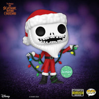 Pop Disney NBC Santa Jack Skellington *Scented* Vinyl Figure EE Exclusive #1383