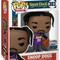 Pop Snoop Dogg Purple Lakers Jersey Snoop Dogg Vinyl Figure Exclusive #303