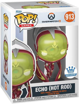 Pop Overwatch 2 EchoHot Rod Vinyl Figure Fun Fest 2023 Shop Exclusive #913