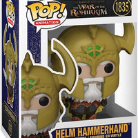 Pop Lord of the Rings the War of the Rohirrim Helm Hammerhand Vinyl Figure #1835