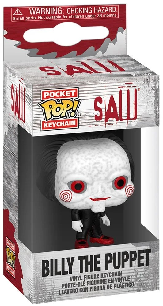Pocket Pop Saw Billy the Puppet Key Chain