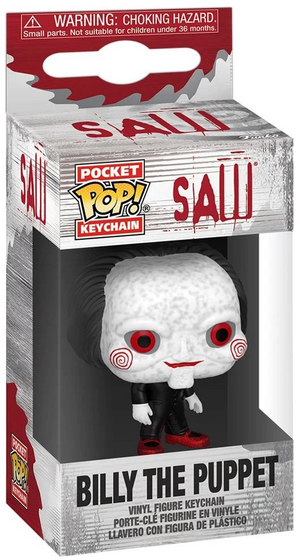 Pocket Pop Saw Billy the Puppet Key Chain