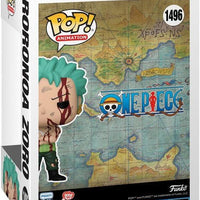 Pop One Piece Roronoa Zoro Vinyl Figure Funko Exclusive #1496