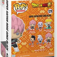 Pop Dragon Ball Super Super Saiyan Rose Goku Black GITD Vinyl Figure EE Exclusive #1279