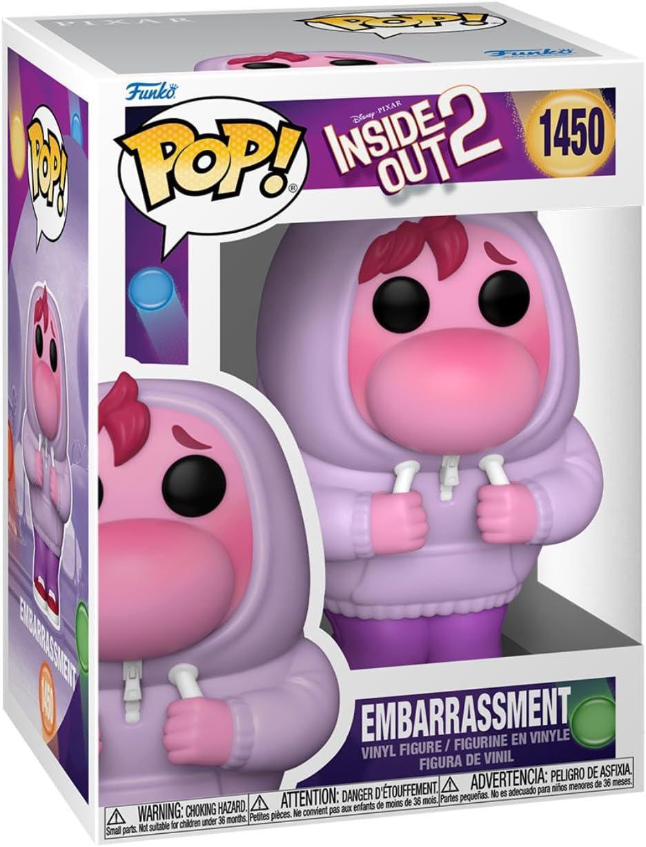 Pop Disney Inside Out 2 Embarrassment Vinyl Figure #1450