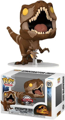 Pop Jurassic World Dominion Atrociraptor (Red) Vinyl Figure #1217