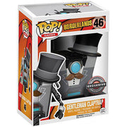 Pop Borderlands Gentleman Clap Trap Vinyl Figure Exclusive #46