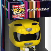 Pocket Pop Mighty Morphin Power Rangers 30th Anniversary Yellow Ranger Keychain