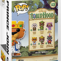 Pop Disney Robin Hood Prince John Vinyl Figure #1439