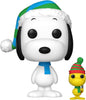 Pop Peanuts A Charlie Brown Christmas Snoopy & Woodstock Vinyl Figure #1628