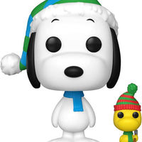 Pop Peanuts A Charlie Brown Christmas Snoopy & Woodstock Vinyl Figure #1628