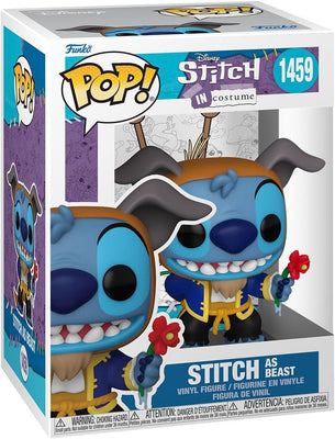 Pop Disney Stitch in Costume Stitch as Beast Vinyl Figure #1459