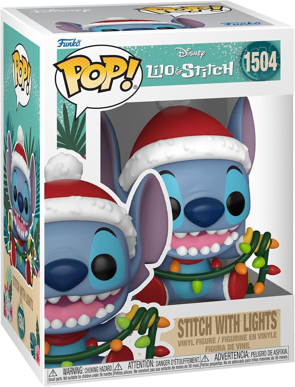 Pop Disney Lilo & Stitch Stitch with Lights Vinyl Figure #1504