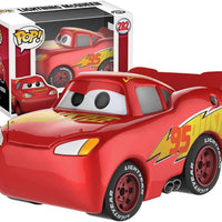 Pop Disney Cars Lightning McQueen Chromed Vinyl Figure Target Exclusive