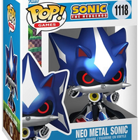 Pop Sonic the Hedgehog Neo Metal Sonic Metallic Vinyl Figure #1118