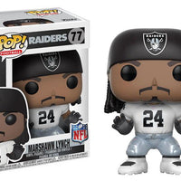 Pop NFL Raiders Marshawn Lynch Away Vinyl Figure