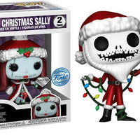 Pop NBC Santa Jack & Christmas Sally Diamond Ver. Vinyl Figure 2-Pack Shop Exclusive