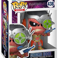 Pop Iron Maiden Cyborg Eddie Vinyl Figure #438