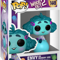 Pop Disney Inside Out 2 Envy on Memory Orb Vinyl Figure #1449